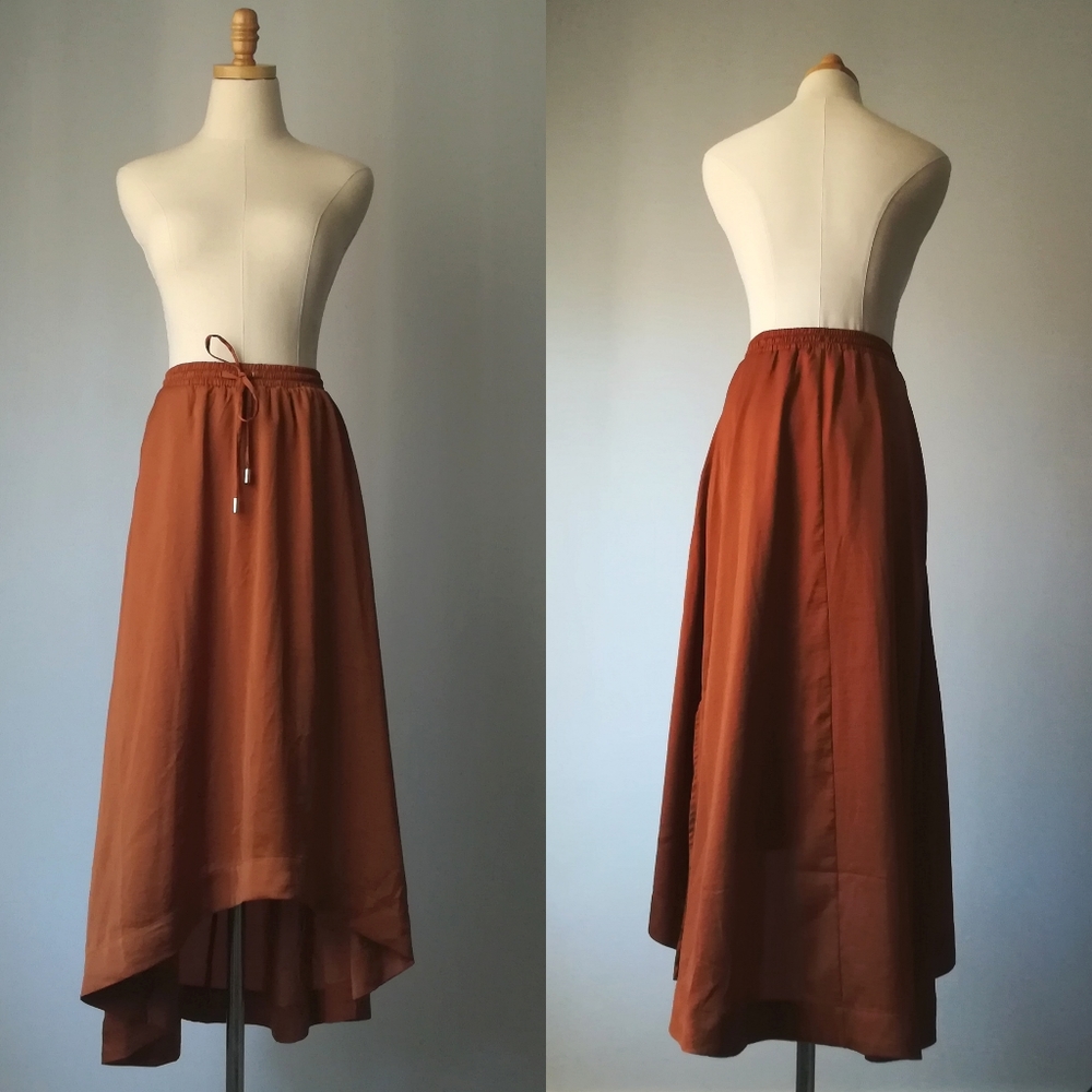 Elegant Copper Women's Skirt